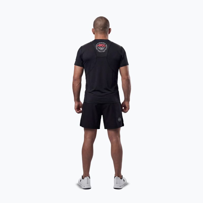 T-shirt da uomo Pitbull Mesh ADCC black 3