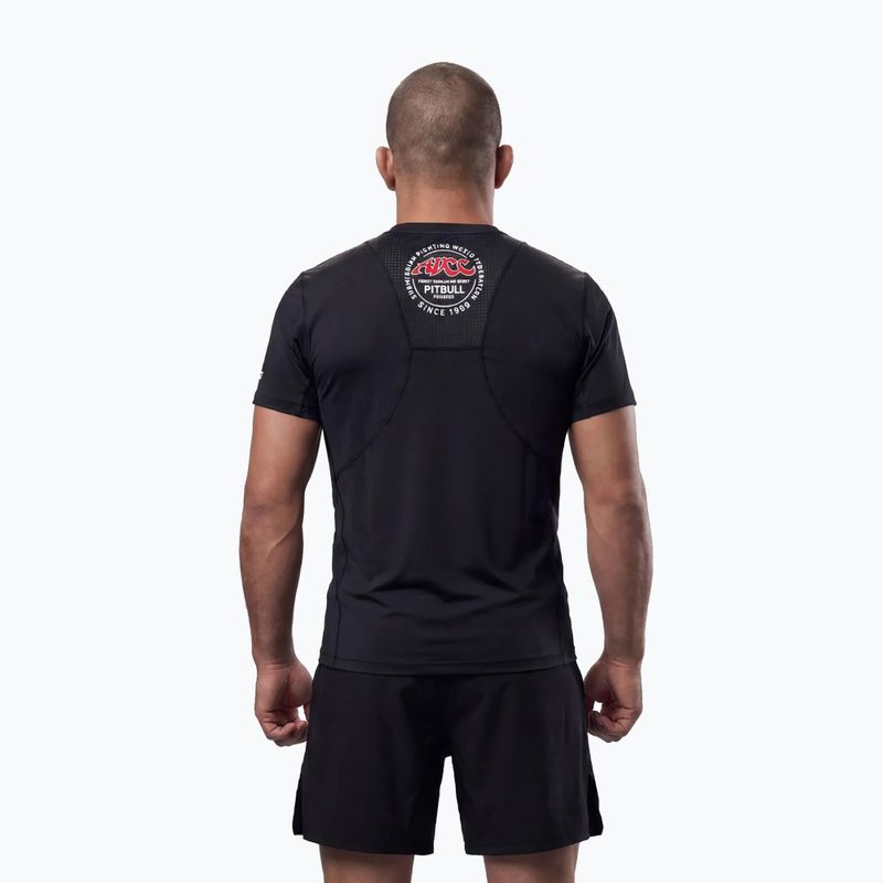T-shirt da uomo Pitbull Mesh ADCC black 4