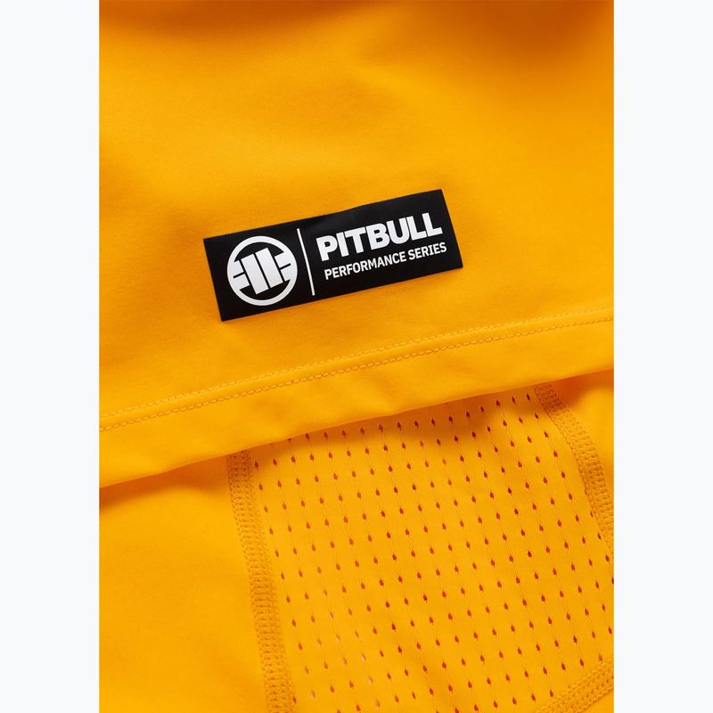 T-shirt da uomo Pitbull Palms mesh yellow logo 9