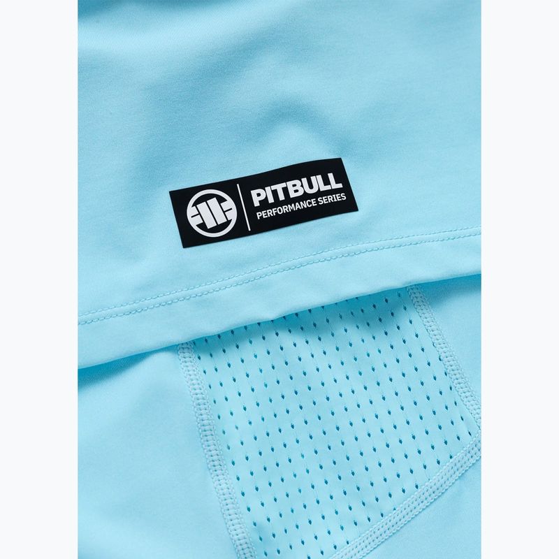 T-shirt da uomo Pitbull Palms mesh light blue logo 8