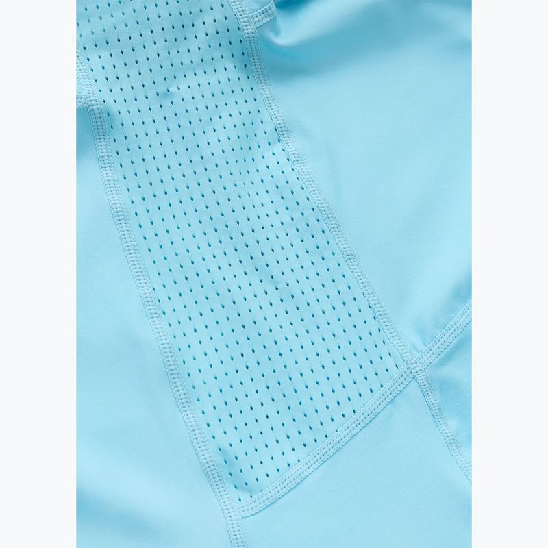 T-shirt da uomo Pitbull Palms mesh light blue logo 9