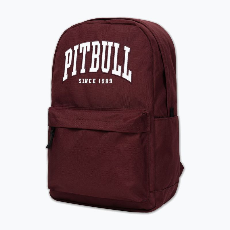 Zaino urbano Pitbull Norton dark burgundy 2