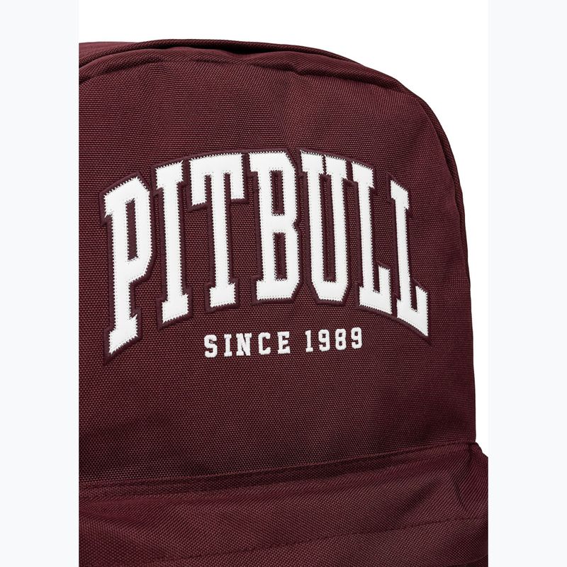 Zaino urbano Pitbull Norton dark burgundy 4