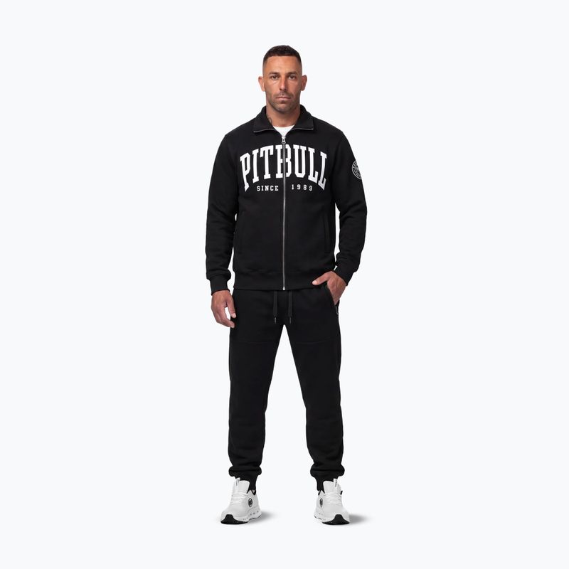 Felpa da uomo Pitbull Norton Zipped black 2