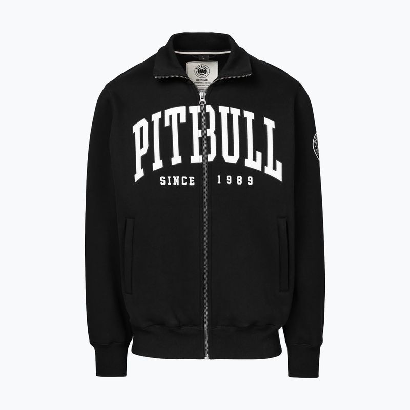Felpa da uomo Pitbull Norton Zipped black 3