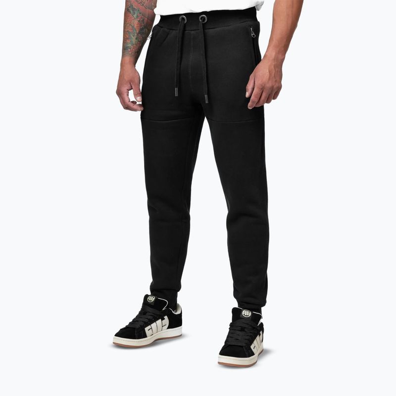 Pantaloni da uomo Pitbull Small Logo HD Track black 4