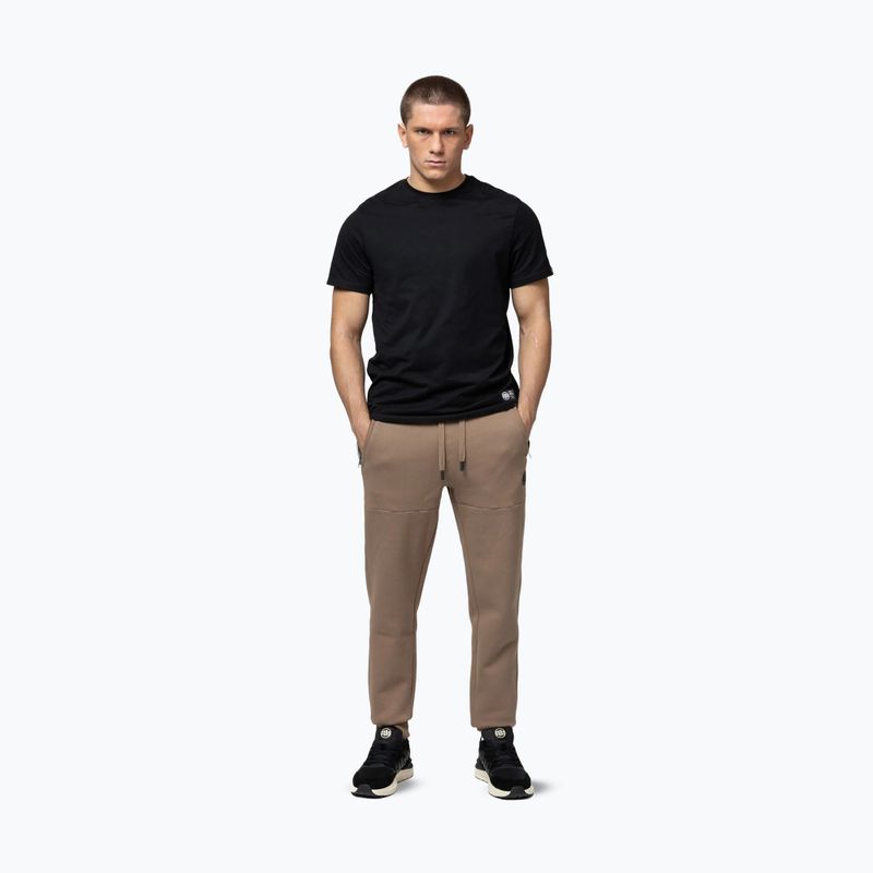 Pantaloni da uomo Pitbull Small Logo HD Track coyote brown 2