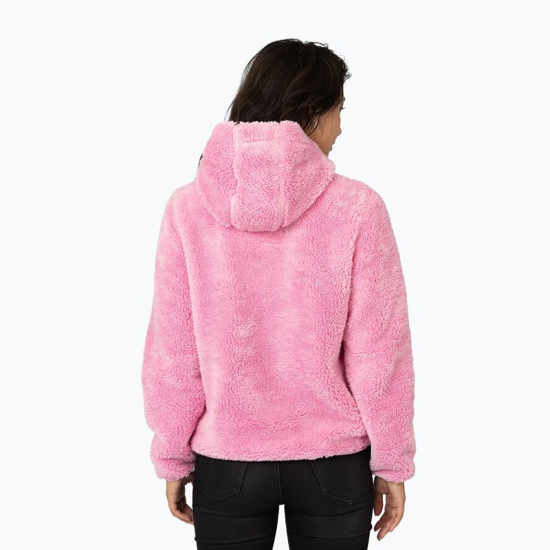Felpa donna Pitbull Aragona Norton Hooded dark chocolate 3