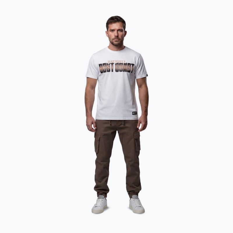 T-shirt da uomo Pitbull Best Coast white 2