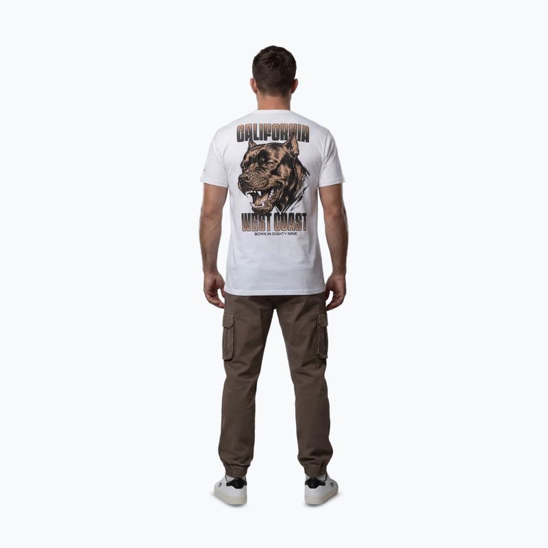 T-shirt da uomo Pitbull Best Coast white 4