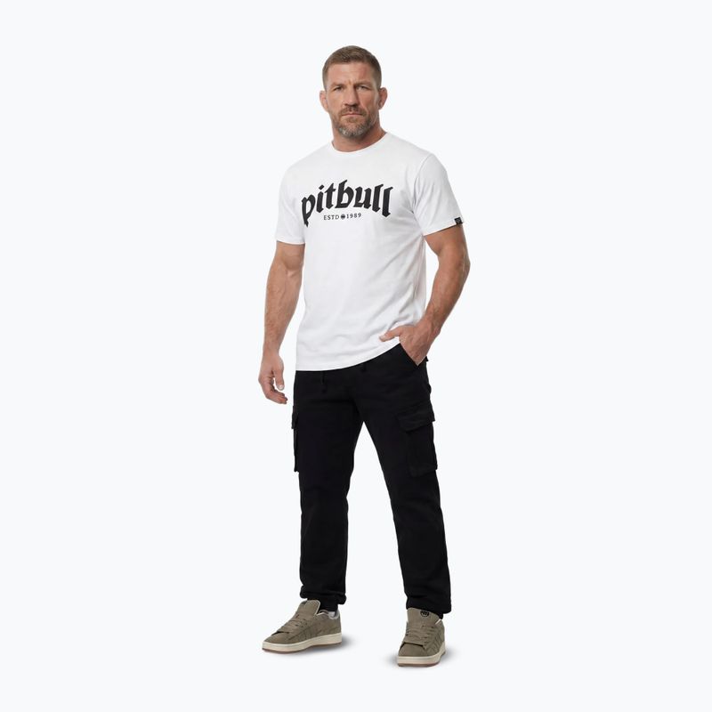 T-shirt da uomo Pitbull O'Side Skull white 2