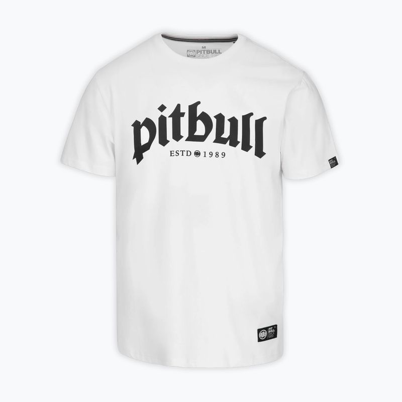 T-shirt da uomo Pitbull O'Side Skull white 5