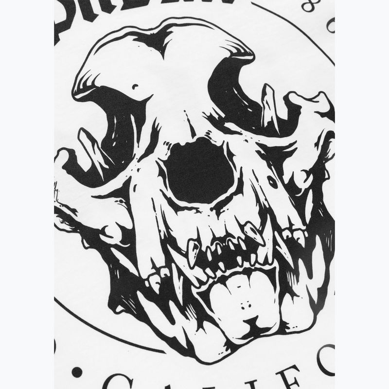T-shirt da uomo Pitbull O'Side Skull white 10