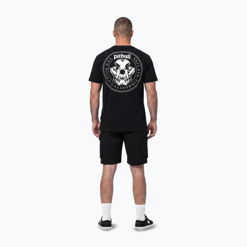 T-shirt da uomo Pitbull O'Side Skull black 3