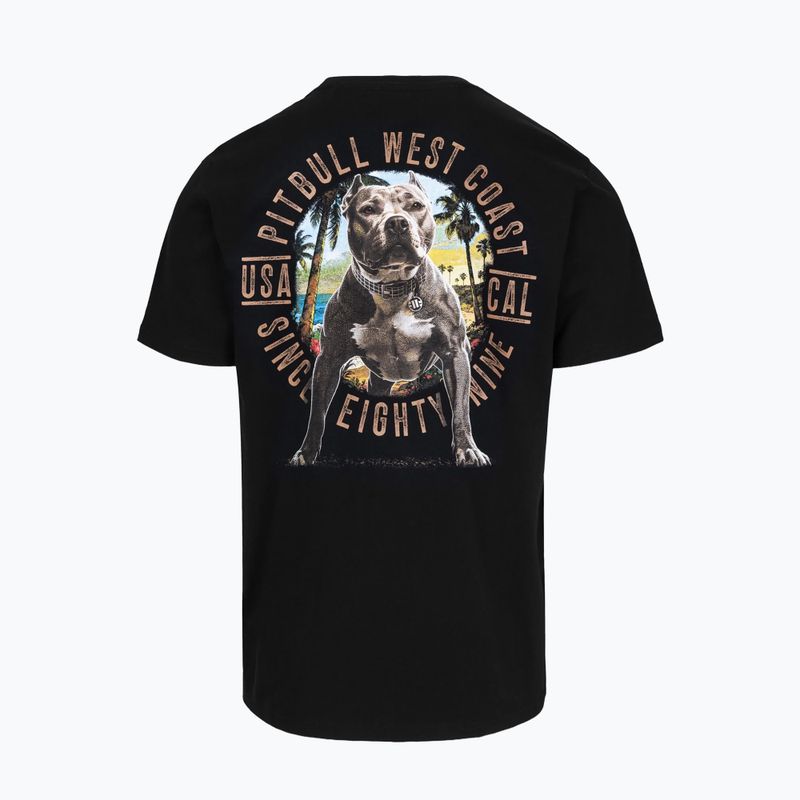 T-shirt da uomo Pitbull Beach Boy black 5