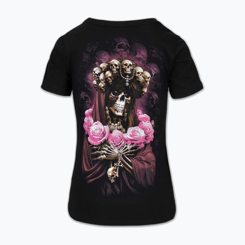 Maglietta da donna Pitbull Santa Muerte black/pink 6