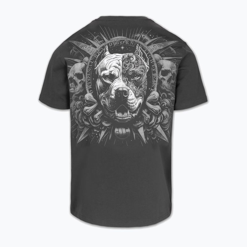 T-shirt da uomo Pitbull World graphite 2