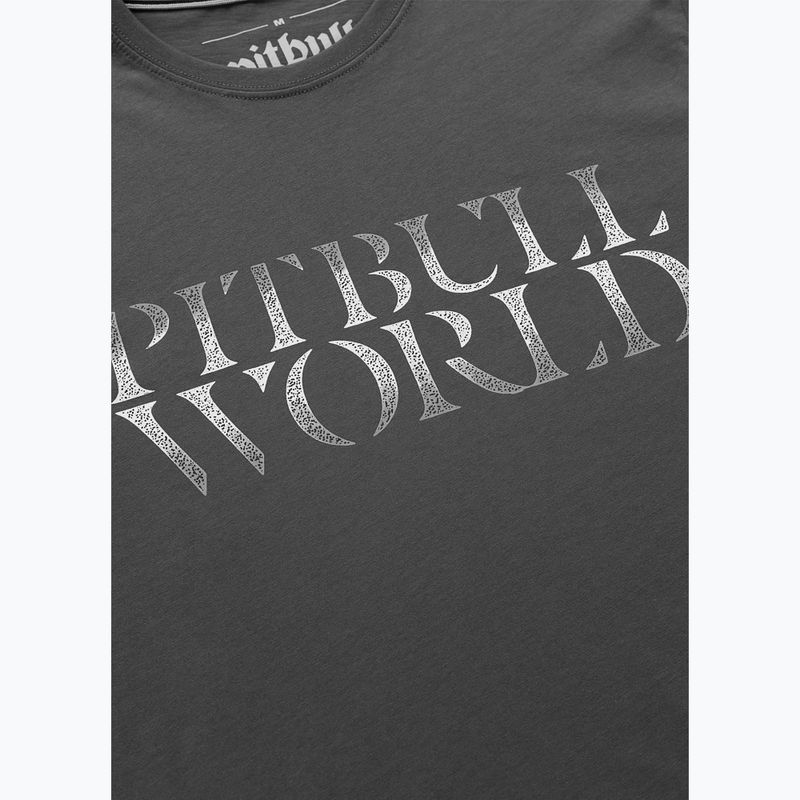 T-shirt da uomo Pitbull World graphite 4