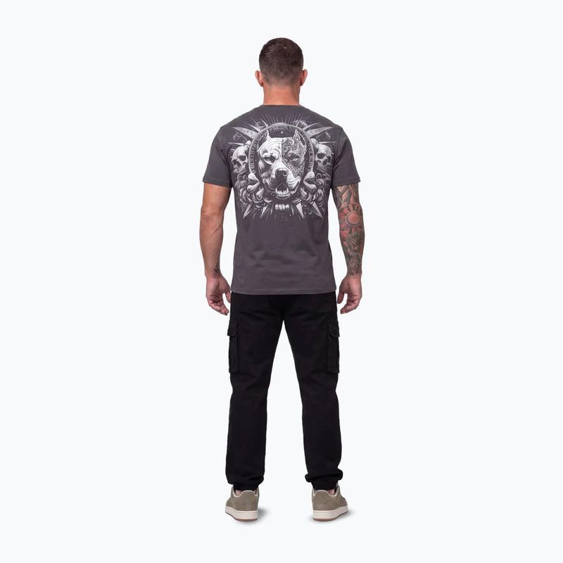 T-shirt da uomo Pitbull World graphite 9