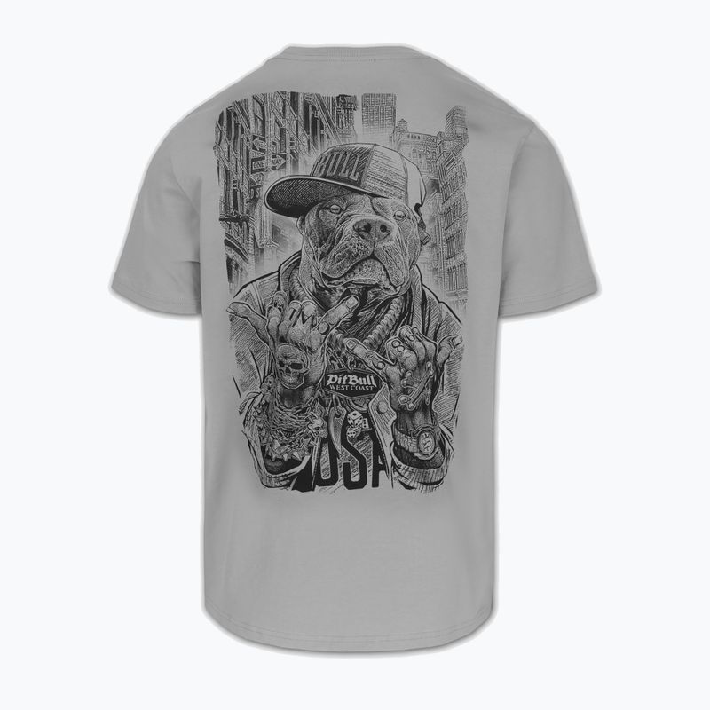 T-shirt da uomo Pitbull Avenue grey 2