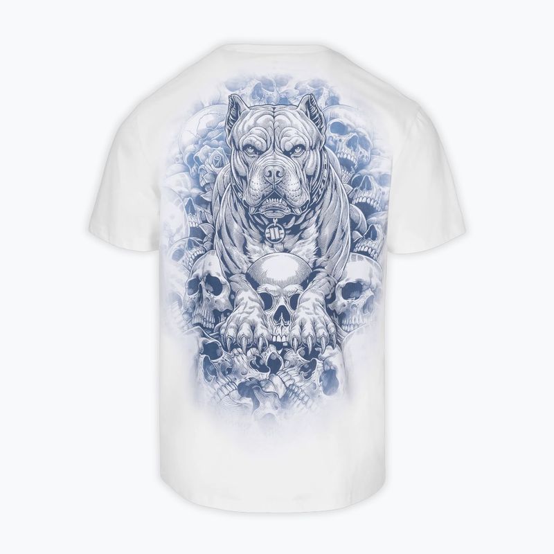 T-shirt da uomo Pitbull Guardian Angel white 2