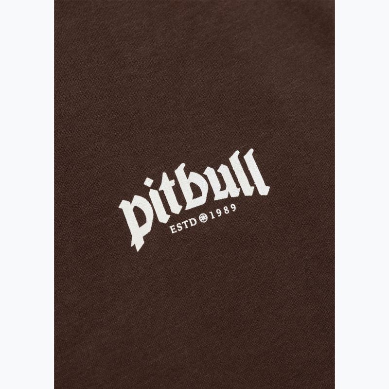 T-shirt da uomo Pitbull O'Side Small chocolate 4