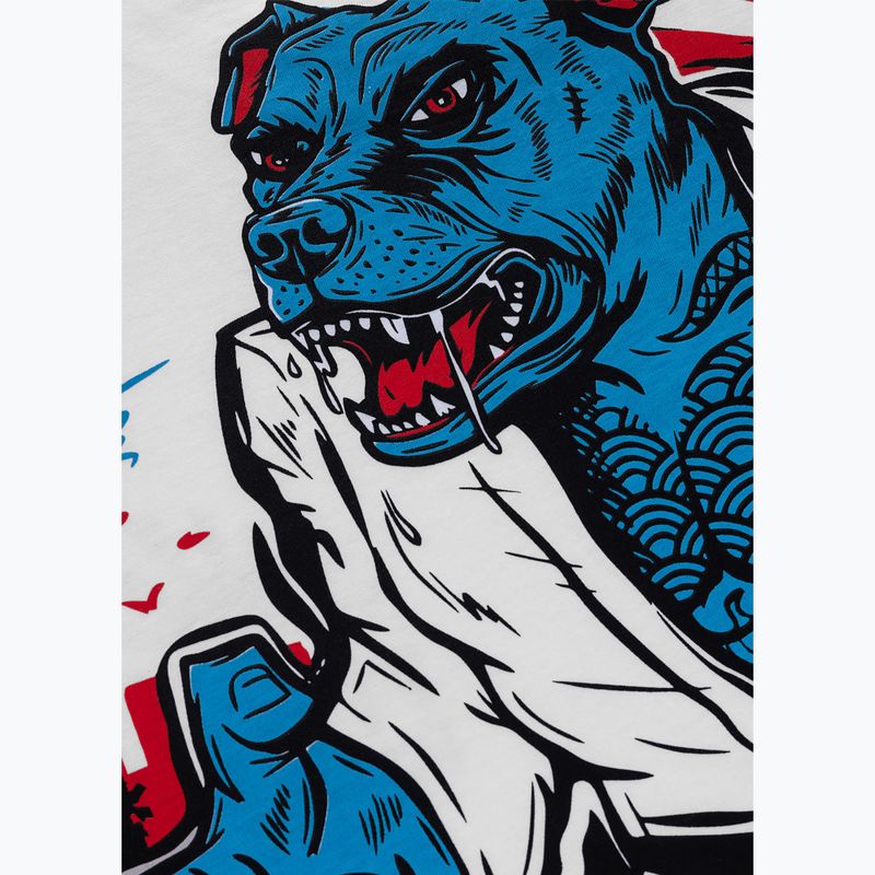 T-shirt da uomo Pitbull Midway white 6