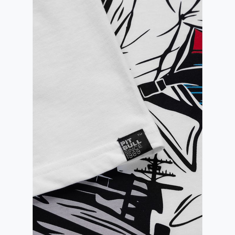 T-shirt da uomo Pitbull Midway white 7