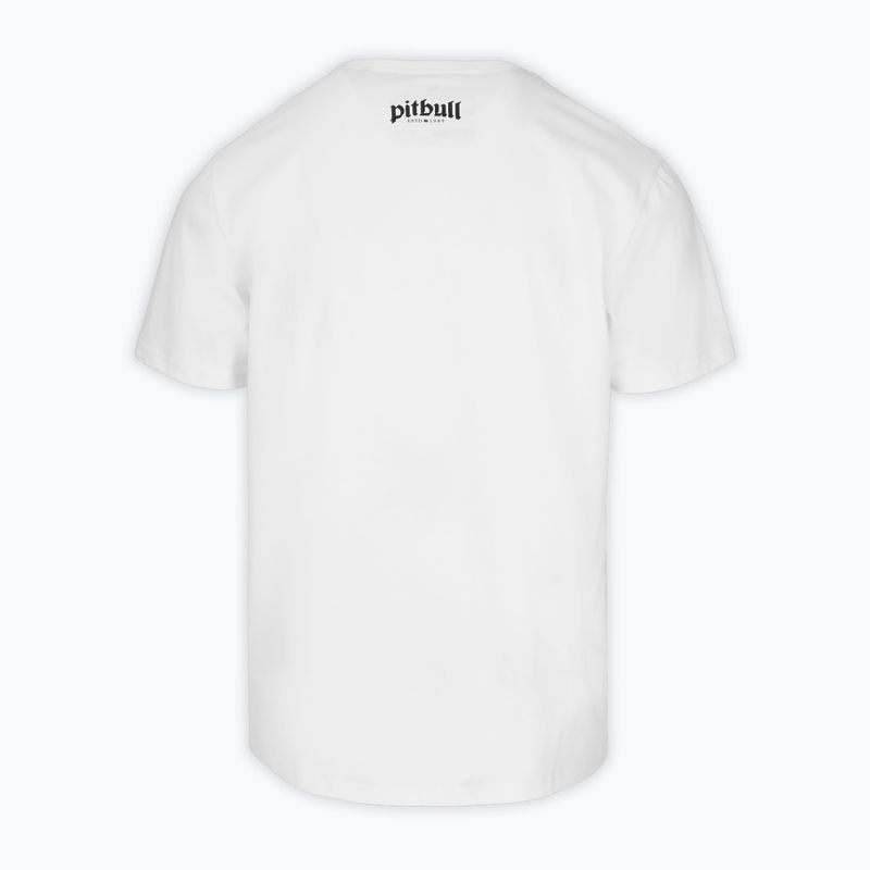 T-shirt da uomo Pitbull Multisport white 2