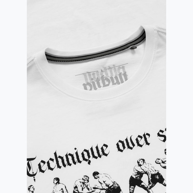 T-shirt da uomo Pitbull Multisport white 3