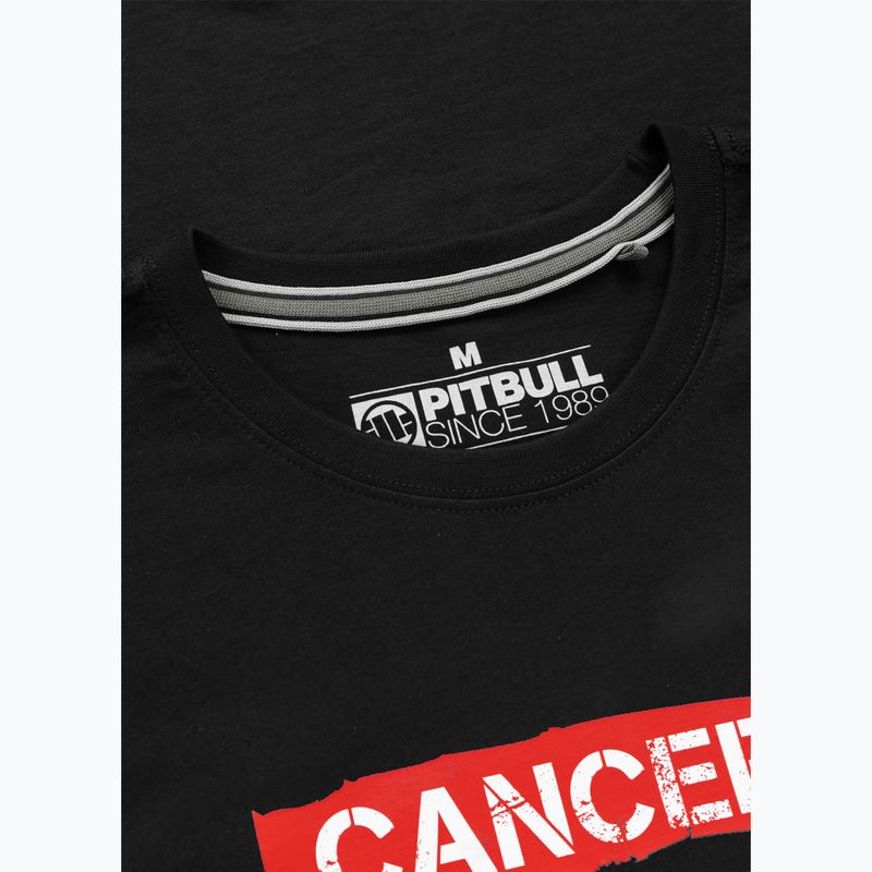 T-shirt da uomo Pitbull Cancer Fighters black 3