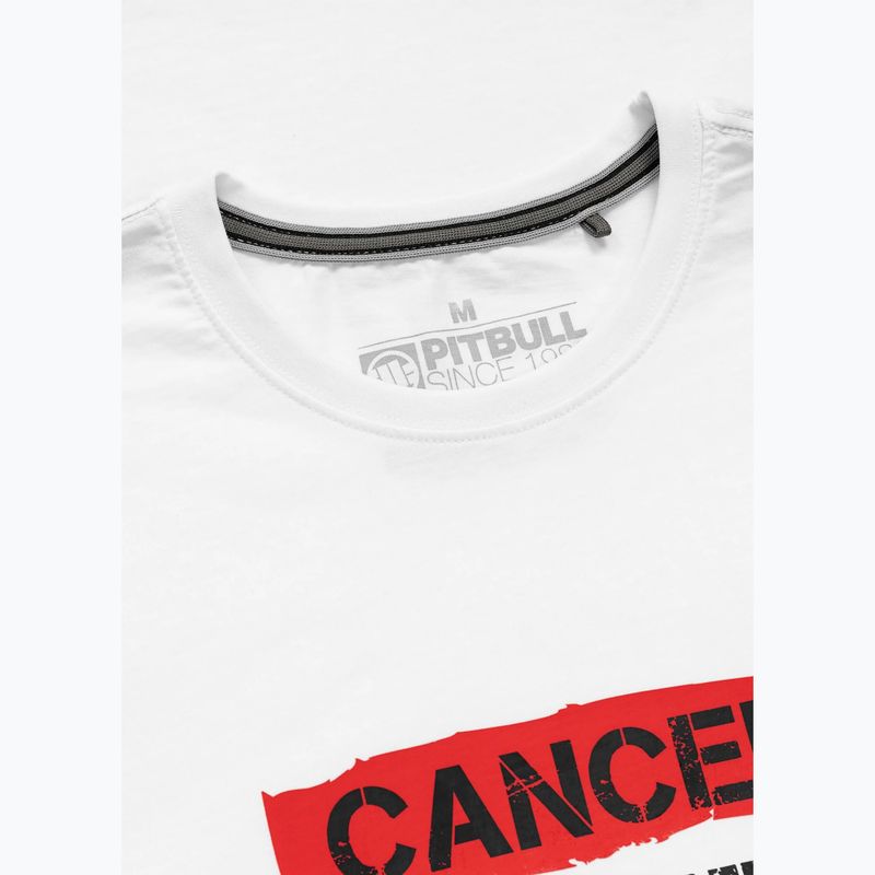T-shirt da uomo Pitbull Cancer Fighters white 5
