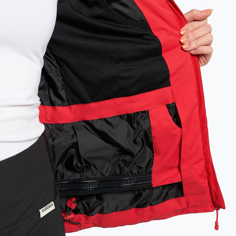 Giacca da sci donna 4F KUDN003 rosso 12