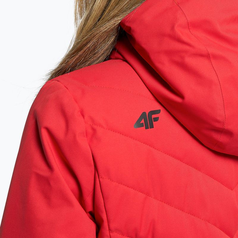 Giacca da sci donna 4F KUDN003 rosso 9
