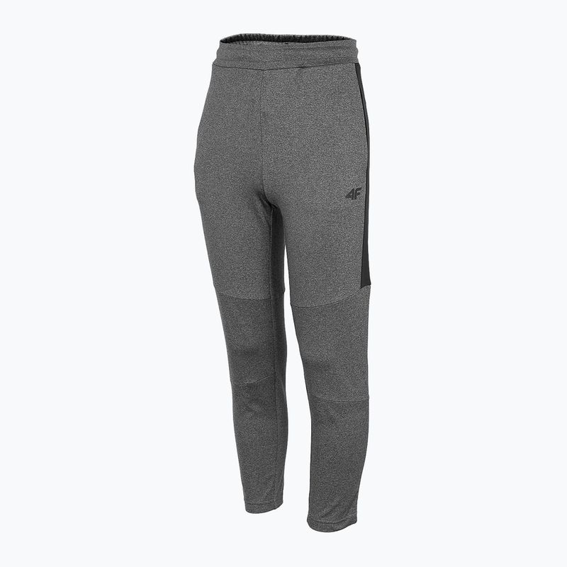 Pantaloni da bambino 4F JSPMTR001 grigio scuro melange 3
