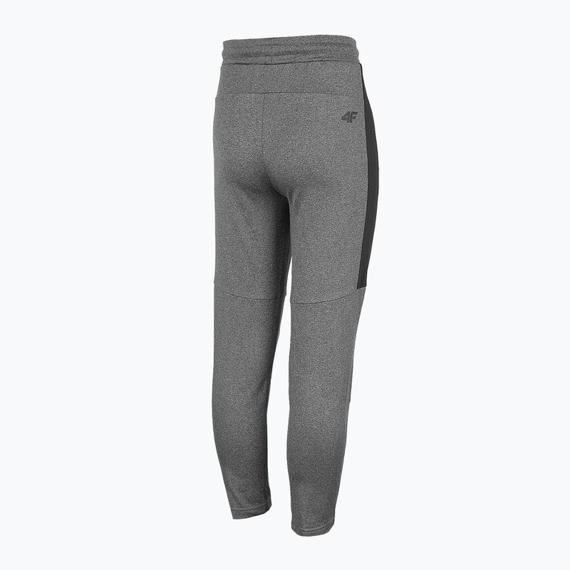 Pantaloni da bambino 4F JSPMTR001 grigio scuro melange 4