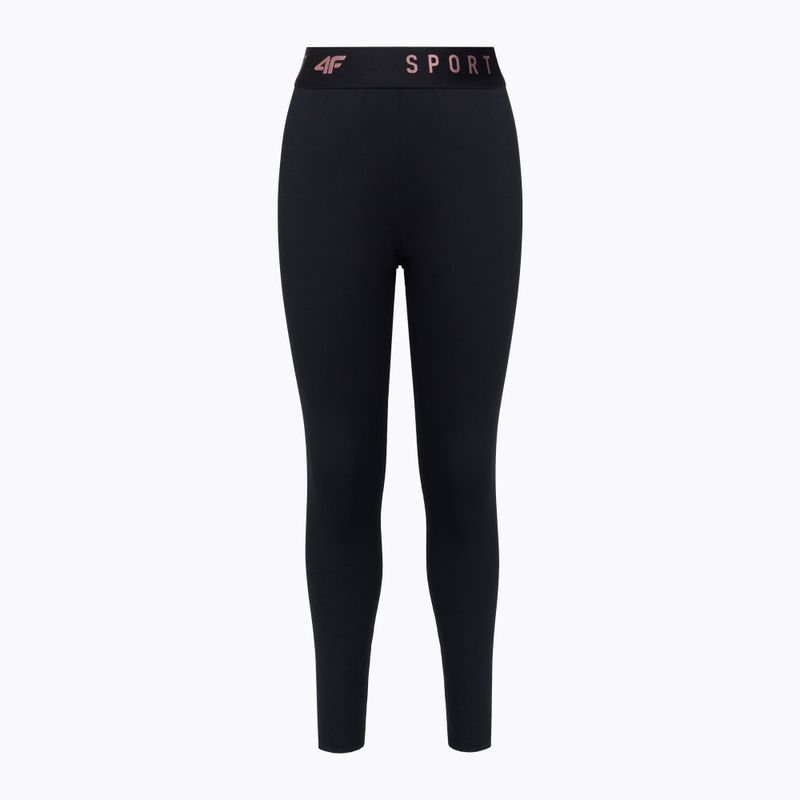 Leggings per bambini 4F JSPDF002 nero profondo 3