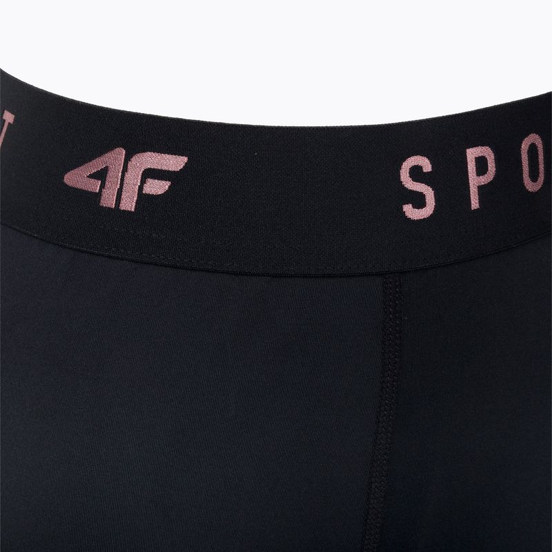Leggings per bambini 4F JSPDF002 nero profondo 5
