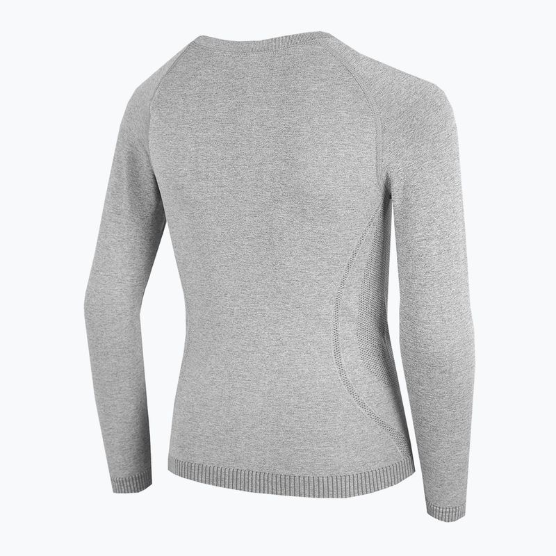 Set di biancheria intima termica per bambini 4F JBIDB001 grigio chiaro freddo melange 5