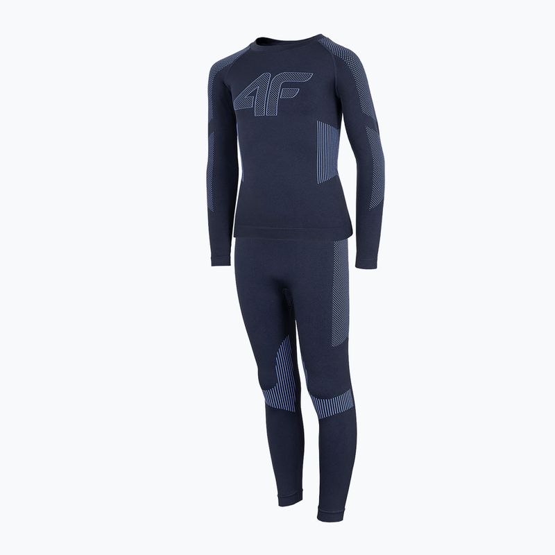 Set di biancheria intima termica per bambini 4F JBIMB001B navy