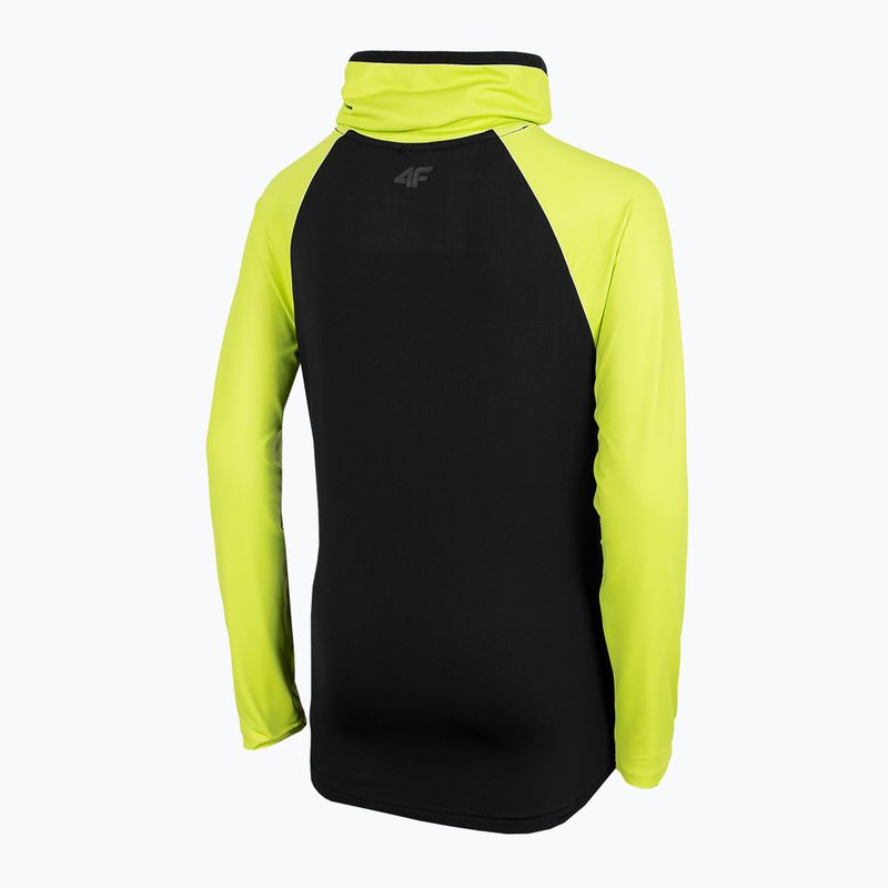 Felpa termica da bambino 4F JBIMD001 limone 3
