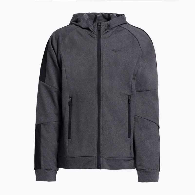 Felpa da bambino 4F JBLMF001 grigio scuro melange