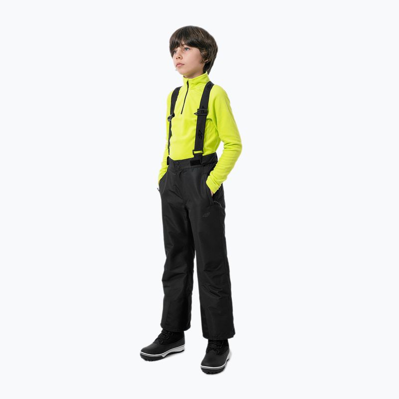 Felpa per bambini 4F JBIMP001 limone 2