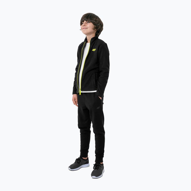 Felpa da bambino 4F JPLM001 nero profondo 7