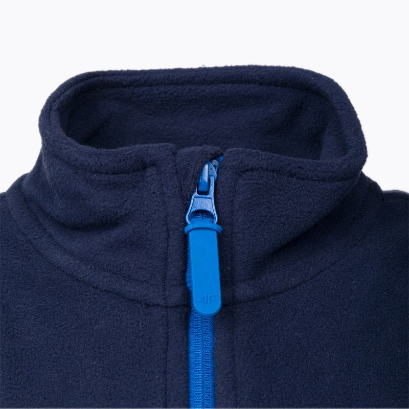 Felpa da bambino 4F JPLM001 navy 6