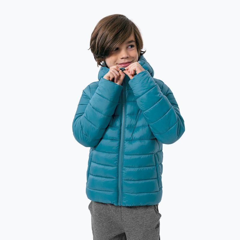 Piumino da bambino 4F JKUMP001 blu
