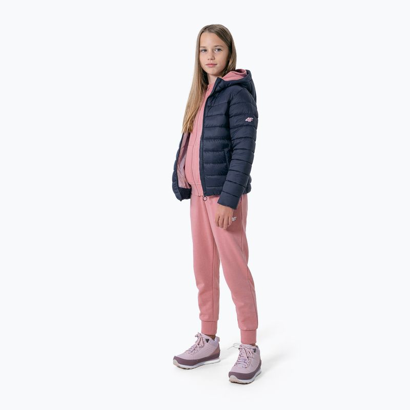 Piumino da bambino 4F JKUDP001 navy 2