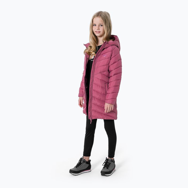 Piumino da bambino 4F JKUDP003 rosa scuro