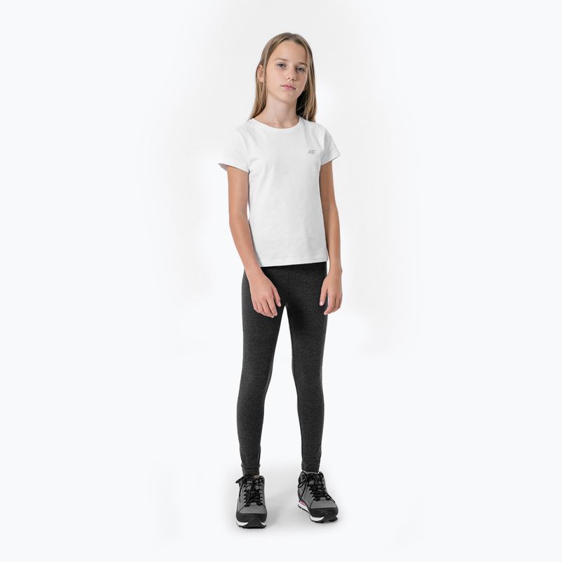 Maglietta per bambini 4F JTSD001 bianco 2