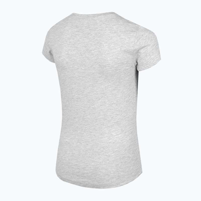 Maglietta da bambino 4F JTSD001 grigio chiaro freddo melange 4